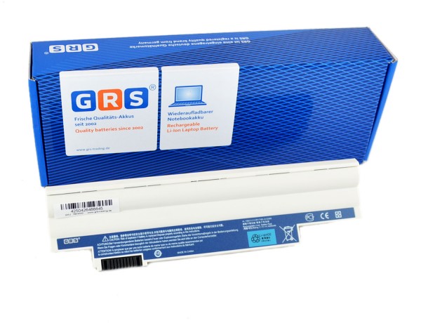 Akku ACER C.BTP00.128, 4400mAh/49Wh, weiß