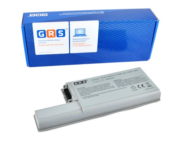 Akku DELL Latitude D820 , 6600mAh