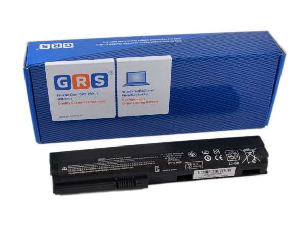 Akku HP EliteBook 2570p, 632015-542, SX09, SX06, 4400mAh,11,1V