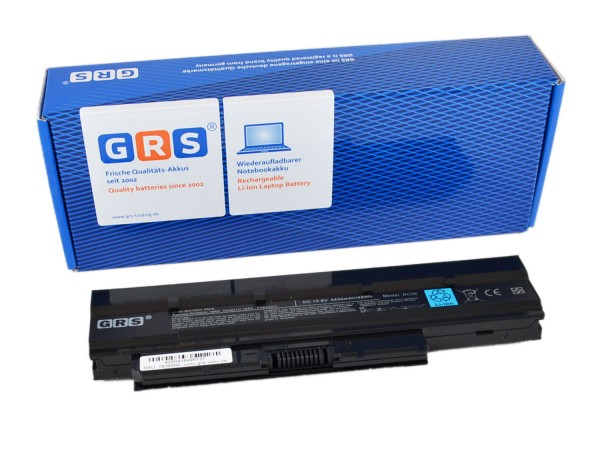 Akku TOSHIBA NB500, 4400mAh/48Wh