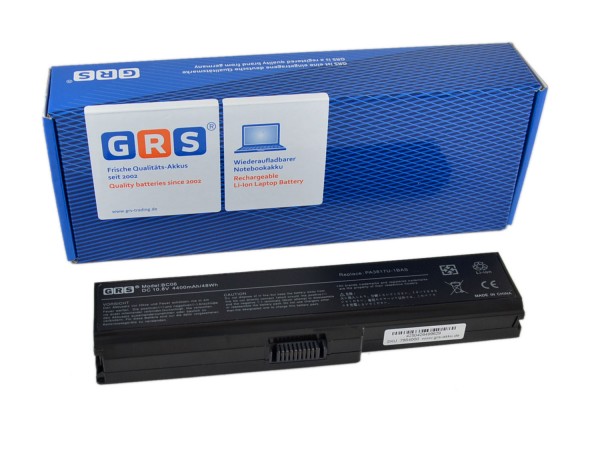 Akku TOSHIBA PA3817U-1BRS, PA3817U-1BAS, PABAS227 4400mAh/48Wh