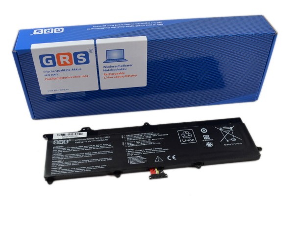 Akku ASUS VivoBook S200, S200E, F201, F202, Q200, 5000mAh, 7,4V