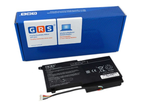 Akku Toshiba Satellite P000573240, 2500mAh/37Wh 14.8V