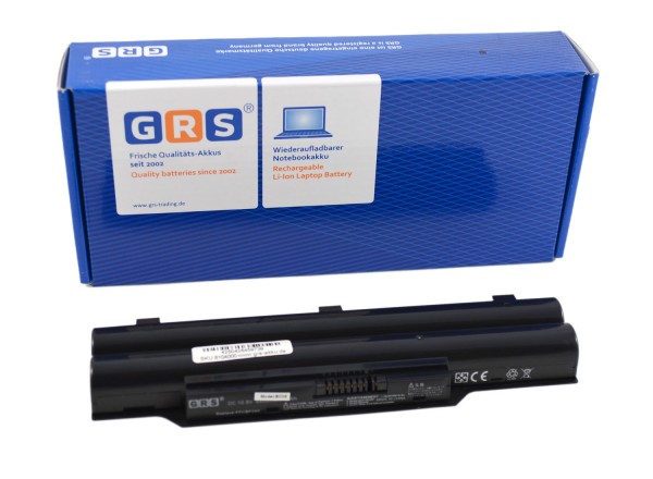 Akku Fujitsu LifeBook FPCBP250AP, S26391-F495-L100, 4400mAh/48Wh 10.8V