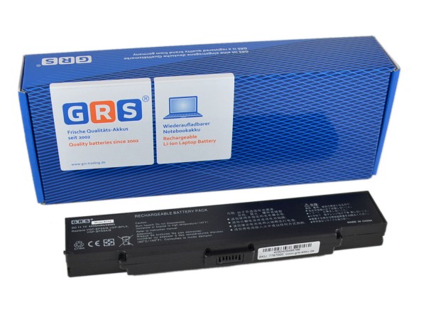 Akku Sony VAIO VGN-SZ71, 4400 mAh