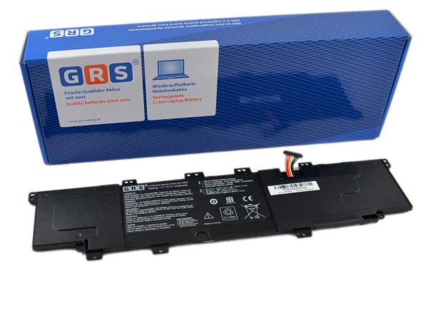 Akku ASUS VivoBook S300, S300C, C31-X402, 4000mAh, 11,1V