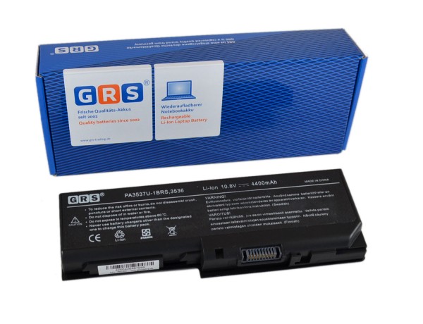 Akku Toshiba Satellite P200D, 4400 mAh
