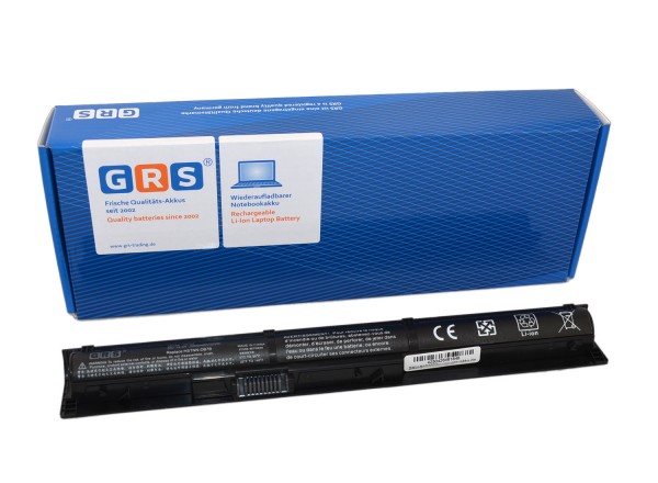Akku HP ProBook 450 G3 Serie, RI04, HSTNN-PB6Q, 2200mAh/32Wh 14.4V