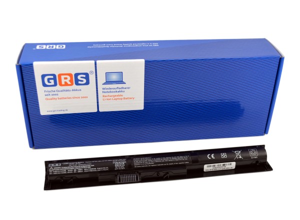 Akku HP ProBook 440, 445, 455 Serie, 756479-421, 2200mAh/33Wh 14,8V