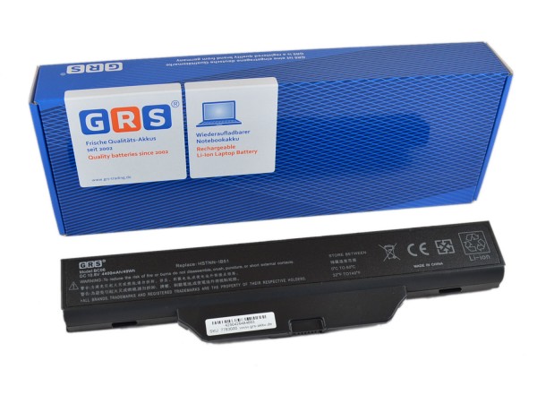 Akku HSTNN-IB62, HP Compaq, 4400 mAh