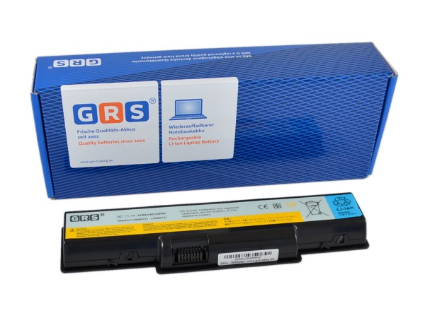 Akku LENOVO B450, 4400mAh/49Wh