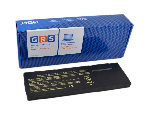 Akku SONY VAIO VPCSA, SONY VAIO SB, VGP-BPL24, 4400mAh, 11,1V