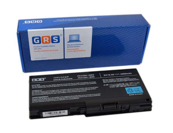 Akku Toshiba Satellite P500, P505, PA3730U-1BAS, PABAS207, 6600mAh/71Wh,10,8V