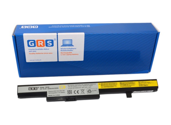 Akku LENOVO V4400, M445A, N50 Serie, 2200mAh/32Wh 14.4V