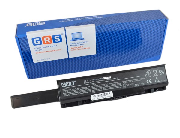 Akku KM976, Dell Studio, 6600 mAh