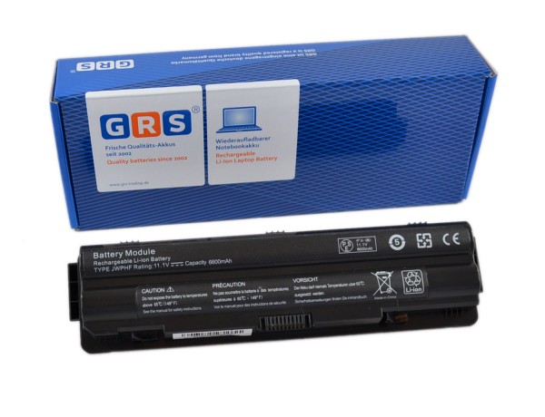 Akku DELL XPS 17D, L501X, L502X, 312-1127, WHXY3, 6600mAh,11,1V